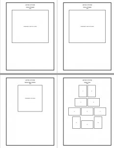 PRINTED UNITED STATES AMERICA [CLASS.] 1847-1940 STAMP ALBUM PAGES (112 pages)