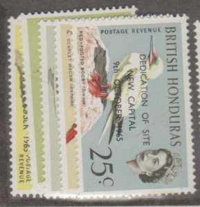 British Honduras Scott #195-199 Stamp - Mint Set