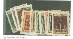 Fiume #184-193 Unused Multiple