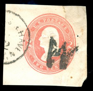 US Scott U231 Hinged