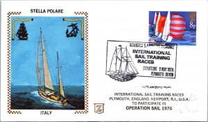 England 1976 Stella Polare - Int'l Sail Training Races - Plymouth Devon - F67564