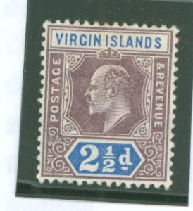 Virgin Islands #32 Unused Single (Royalty)