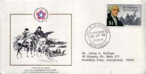 Anguilla, First Day Cover, Americana