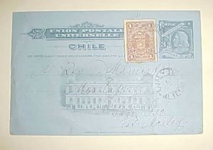 CHILE  REVENUE TIED 1cent  1917 TO USA