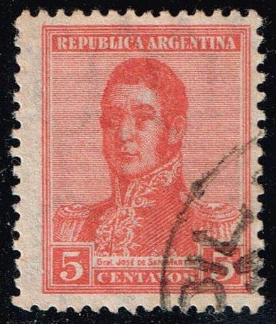 Argentina #236 Jose de San Martin; Used (0.50)