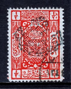 Saudi Arabia - Scott #39B - Used - Remnant gum, pencil/rev. - SCV $18