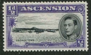 Ascension Island SC# 40 Georgetown 1/2d MNH