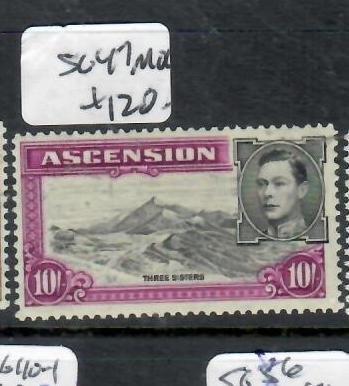 ASCENSION KGVI 10/-   SG 47  MOG         P0731H