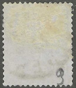 Algeria, stamp,  Scott#23,  used, hinged, 60c, violet, ALGERIE, black