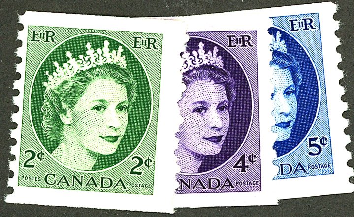 CANADA #345-348 MINT/MIXED CONDITION