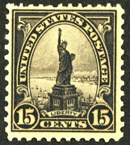 U.S. #696 MINT OG HR