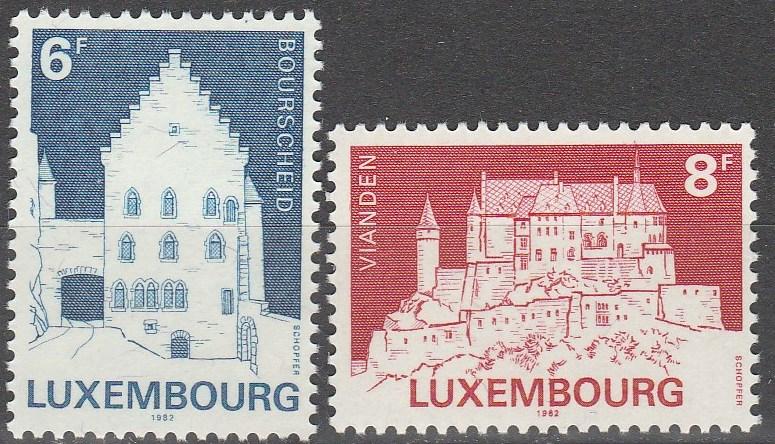 Luxembourg #678-9 MNH F-VF (SU3815)