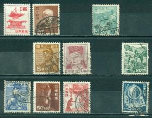 Japan #509//521B  Used  Scott $11.35   #509 Mint