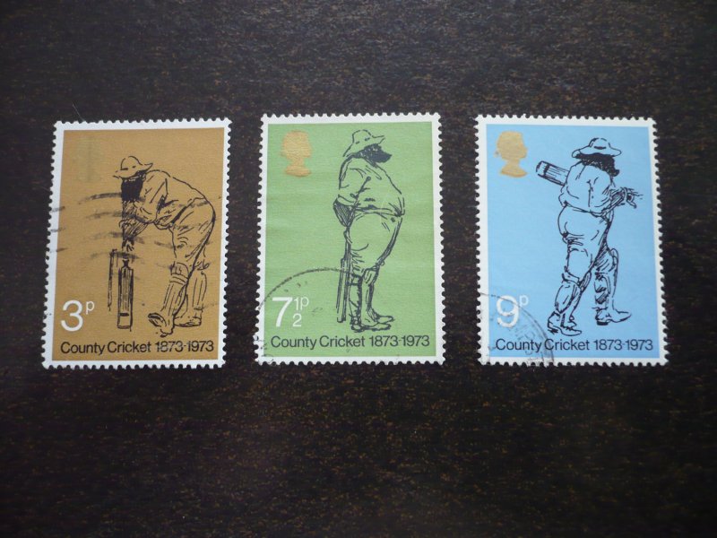 Stamps - Great Britain - Scott# 694-696 - Used Set of 3 Stamps