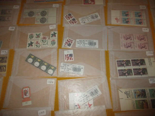 US COLLECTION IN PACKETS, ALL MINT MOSTLY MNH