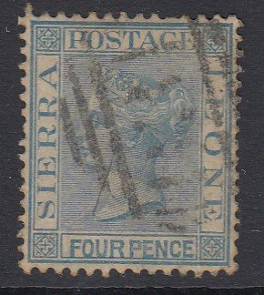 Sierra Leone Sc 16 (SG 21), used