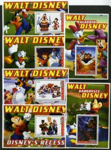 Malawi Stamps 2006 Disney NH 6 S/S Sheets