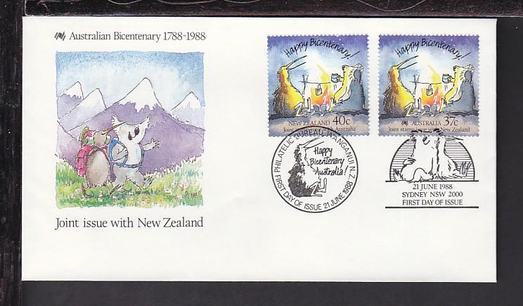 Australia 1086 Bicentennial 1988 U/A FDC 