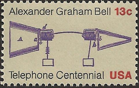 # 1683 MINT NEVER HINGED ALEXANDER GRAHAM BELL
