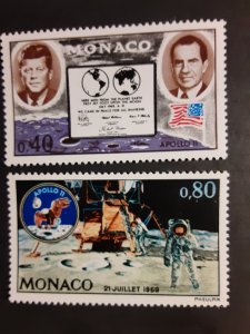 +Monaco #772-773              MNH
