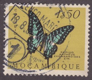 Mozambique 372 Papilio Antheus Evombaroides 1953