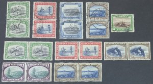 SOUTH WEST AFRICA 1931  MOUNTED MINT AND USED LOT..