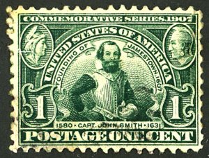 U.S. #328 MINT OG LH