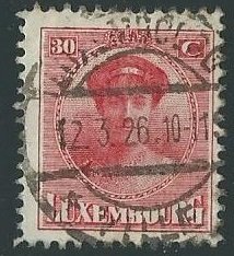 Great Starter Collection of Early Luxembourg Used Stamps