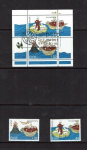 Ireland: 1994 Europa, St. Brendan's Voyages, MNH set + M/Sheet