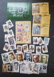 1990 RUSSIA USSR CCCP Used CTO Stamp Lot Collection T5717