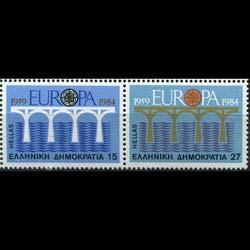 GREECE 1984 - Scott# 1493-4 Europa Set of 2 LH