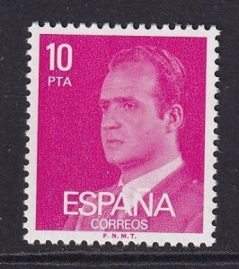 Spain   #1983  MNH  1977  King Juan Carlos I   10p