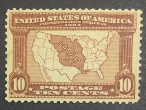 MOMEN: US STAMPS #327 MINT OG NH LOT #39659