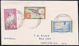 SAMOA 1965 cover to NZ - LUFILUFI cds......................................A8776