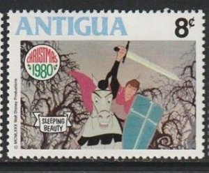 1980 Antigua - Sc 596 - MH VF - 1 single - Disney