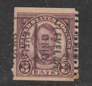 U.S Scott 600 pre cancel