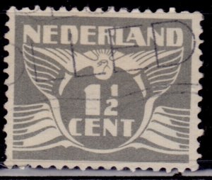 Netherlands, 1926, Numeral of Value, 1 1/2c, used