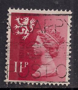 Scotland GB 1976 QE2 11p Scarlet Machin Stamp SG S32 ( K193 )