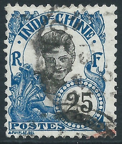 Indo-China, Sc #48, 25c Used