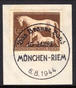 Germany B283 Used on Piece VF