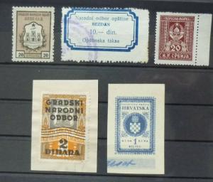 Ex Yugoslavia - Revenue Stamps! J55