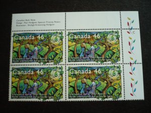 Stamps - Canada - Scott# 1785 - Mint Never Hinged Plate Block of 4 Stamps