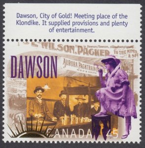 Canada - #1606d Yukon Gold Rush - MNH