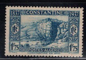 ALGERIA Scott 115 MH* Constantine stamp Tiny Thin