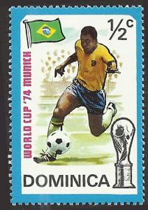 DOMINICA - 395 - Unused - SCV-0.25