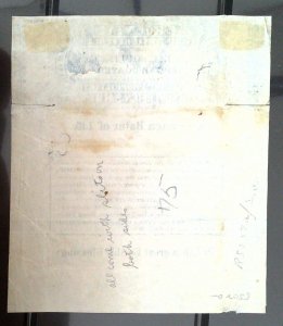 Scott #RS227a - 1c Blue - Old Paper - 2019 APS cert - Syracuse Wrapper