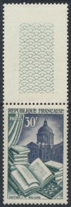 France  SC# 712 MNH with selvedge tab see details & scans