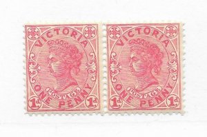 Australia Victoria #219 MNH Pair - Stamp - CAT VALUE $4.80+++