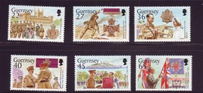 Guernsey Sc 777-82 2002 Le Patourel V.C. stamp set mint NH