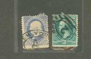 United States #206-07  Multiple